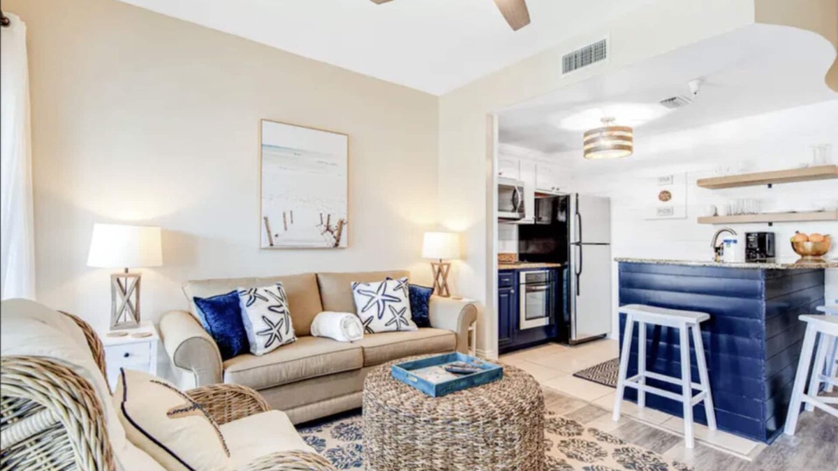 Sunnyside Condo | Near 30A, 2nd Floor condo with Lake View, Private Beach with Chair Service