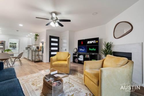 Brentwood Apartment | Near BBQ, Coffee More in Brentwood Pet-Friendly 2BR 1BA Condo By Austin Vacay
