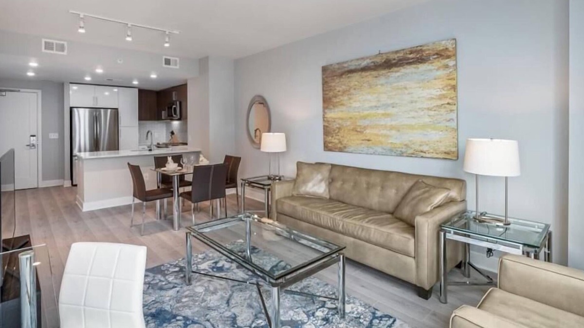Woodmont Triangle Apartment | Near Bethesda Central Farm Market | In-unit Washer/D | by GLS