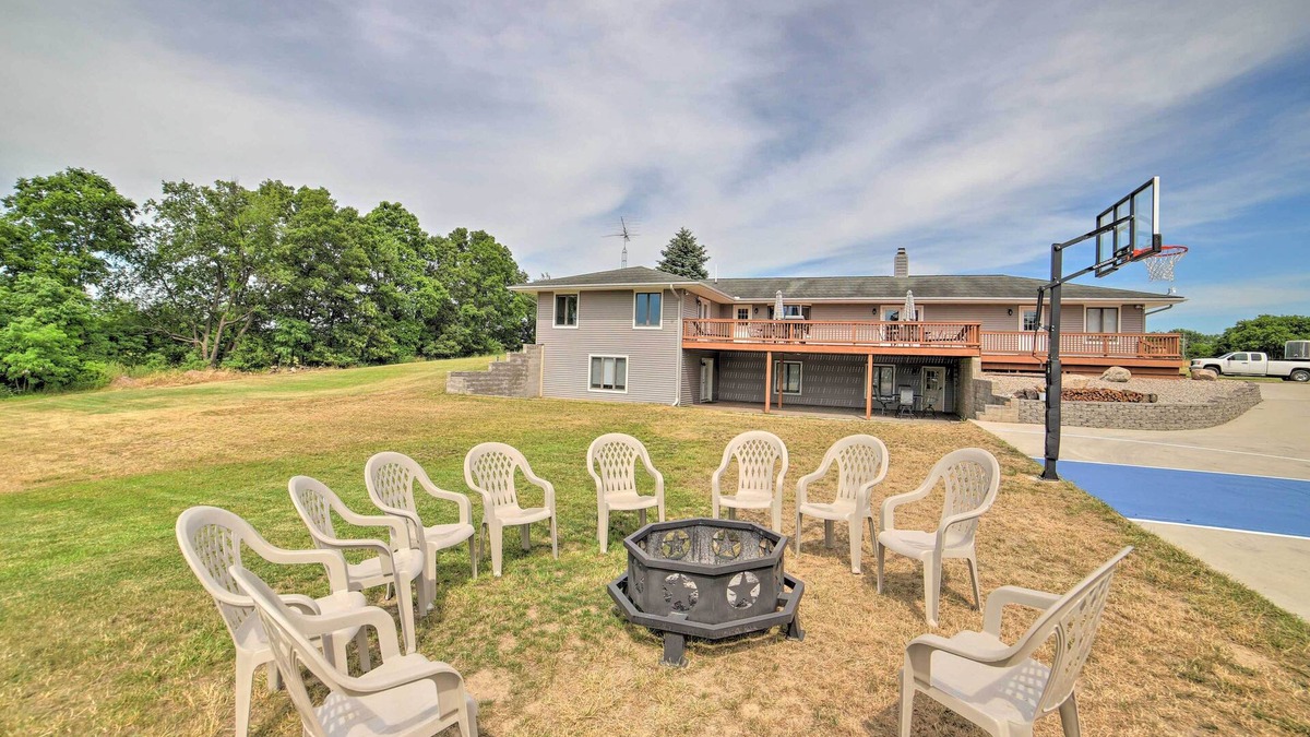 Grass Lake House | Near Boat Launch: Pet-Friendly Grass Lake Getaway