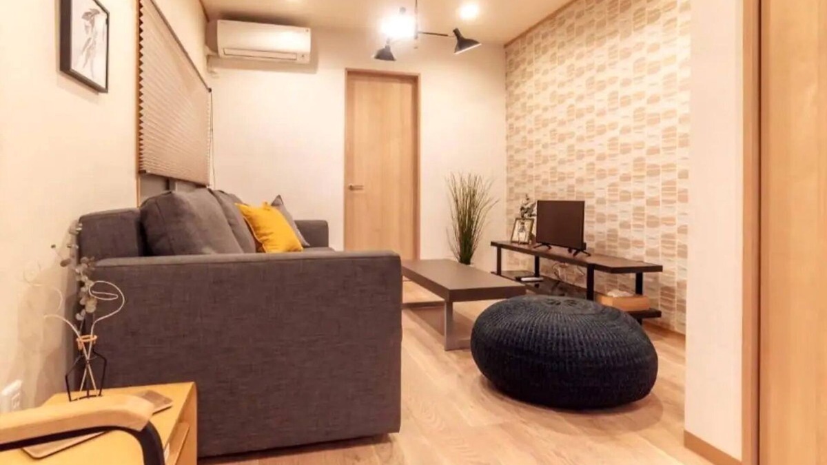 Ikuno House | Near Harukas JR Teradacho Station 2 Twin beds&1 Sofa bed Flexible check-in times