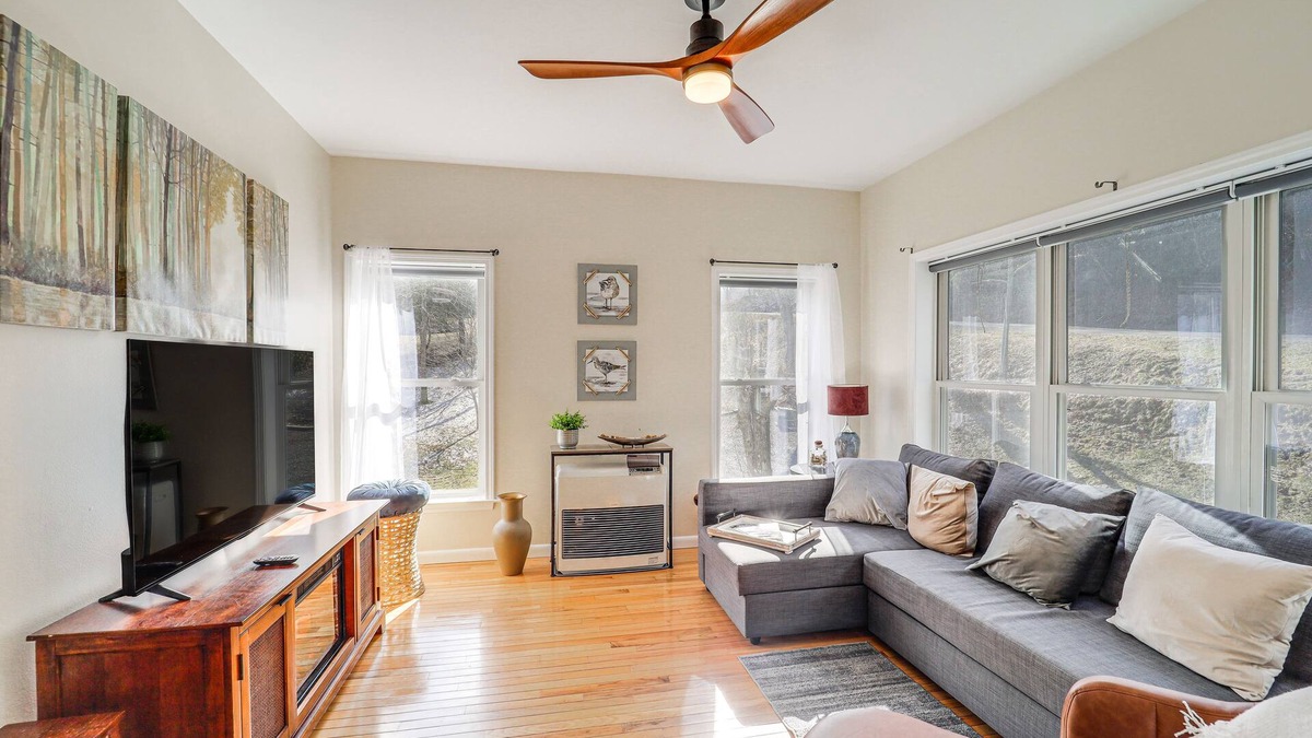 Frank House | Near Hiking: Blue Ridge Mtn Home on Private Acre
