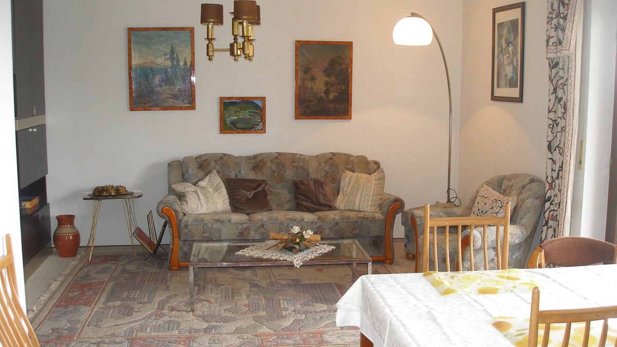 Badenweiler Apartment | Near Therme great view to the Vosges mountains and at night the illuminated castle ruins