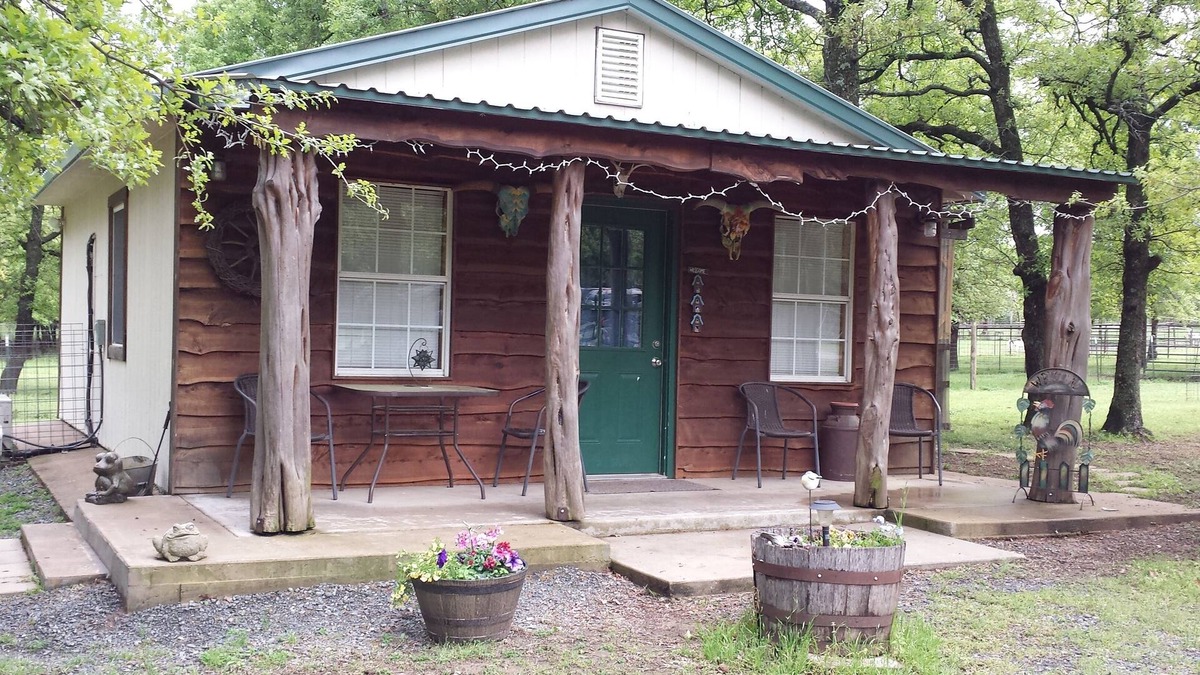 Katie Cabin | Near Turner Falls, Arbuckle Lake, Chickasaw National Park, & CrossBar Ranch.
