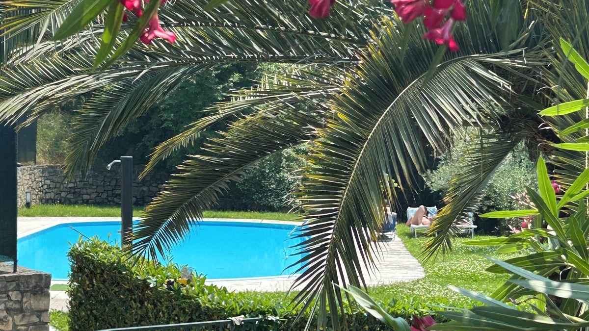 Gardone Riviera Apartment | Near Vittoriale pool view, 10 minutes walk to lakefront