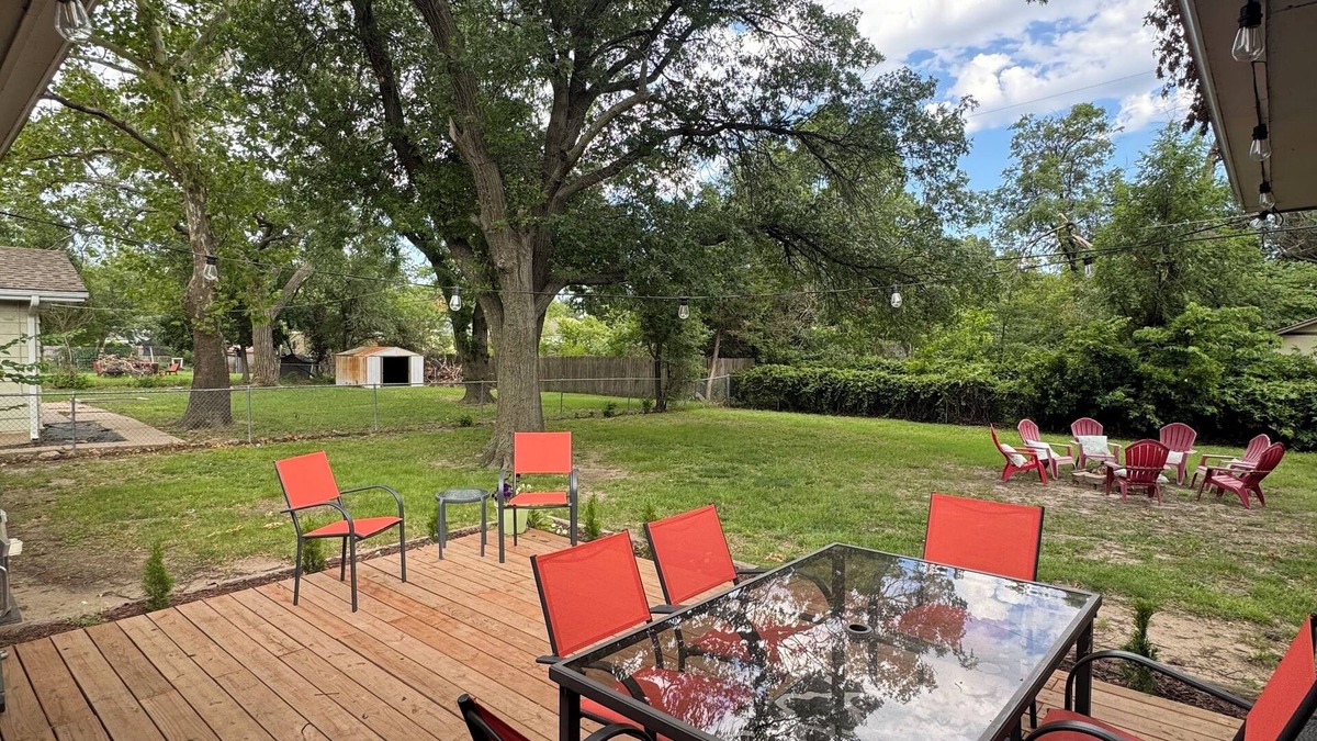Wichita House | Near WSU: Bumper Pool and Fire Pit! Hosted by Homes by CNJ