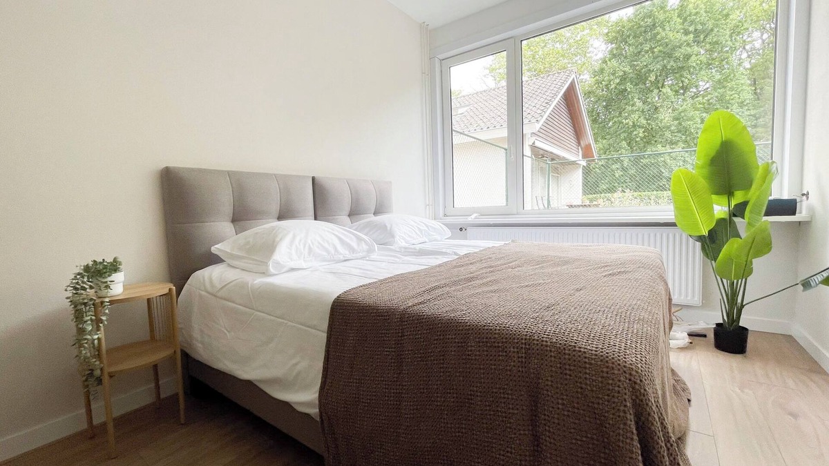 Municipality of Tilburg Apartment | Need peace to focus? This quiet spot near University Tilburg offers an affordable stay with green surroundings, shared facilities, and easy access to campus.