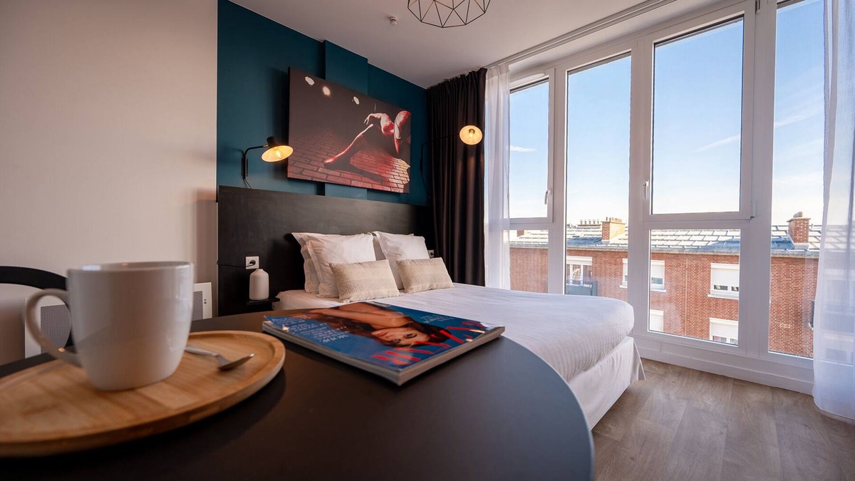 Centre Ville Apartment | Nemea Appart Hotel Coliseum Amiens Centre