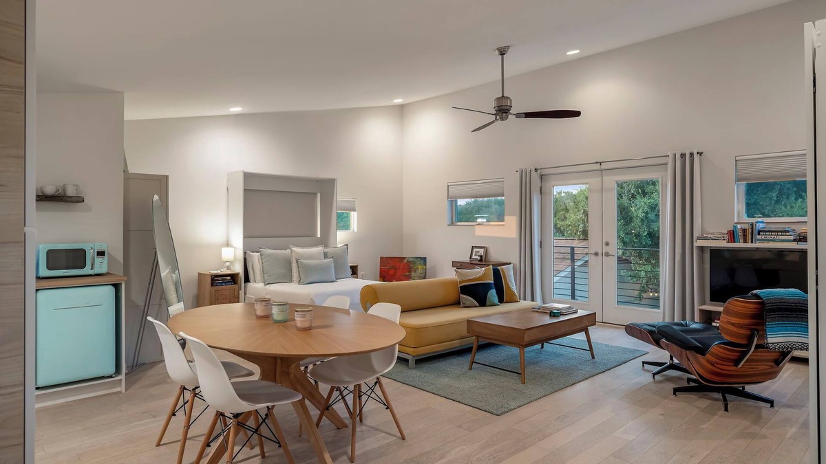 West Oak Hill Apartment | Nestled In Nature Studio - Pet-Friendly
