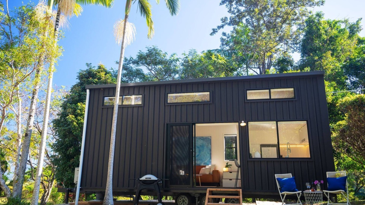 Nunderi Cabin | Nestled in Nunderi, this loft style tiny home offers a special retreat for two!