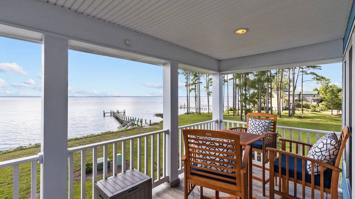 Minnesott Beach House | Neuse Village #3 - Check out the amazing views!
