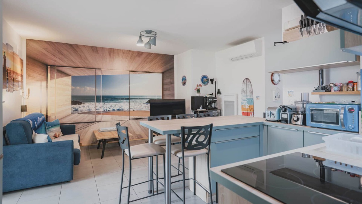 Capbreton Apartment | New ! 300m from the ocean, superb apartment, veranda, balcony, parking!