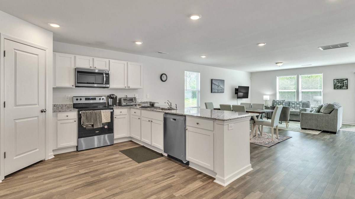 Rocky Mount House | NEW! 5BR Pet Friendly Retreat with Garage Parking