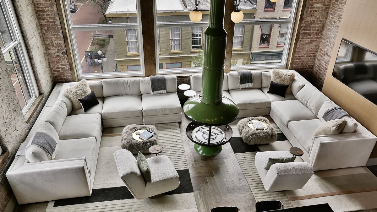 Frankfort House | NEW! 6 BR + 5 Bath Penthouse Overlooking Downtown. 1 mile from Buffalo Trace
