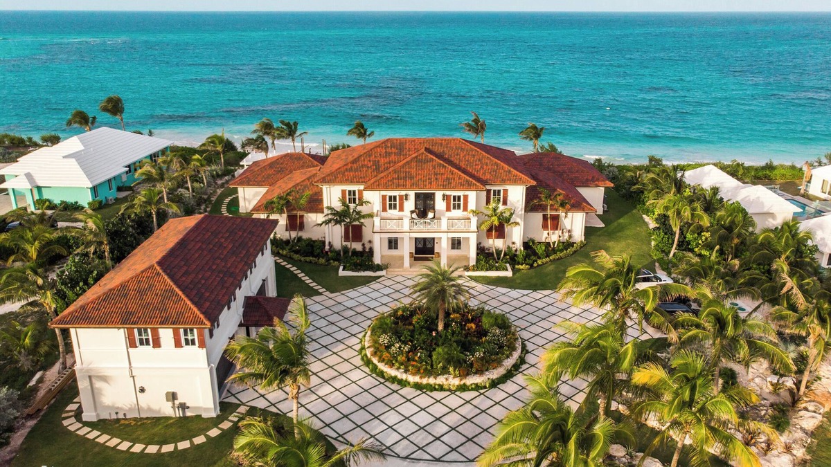 Governor's Harbour House | New 8000 SF Ultra-Luxury Beachfront Estate w/Htd P
