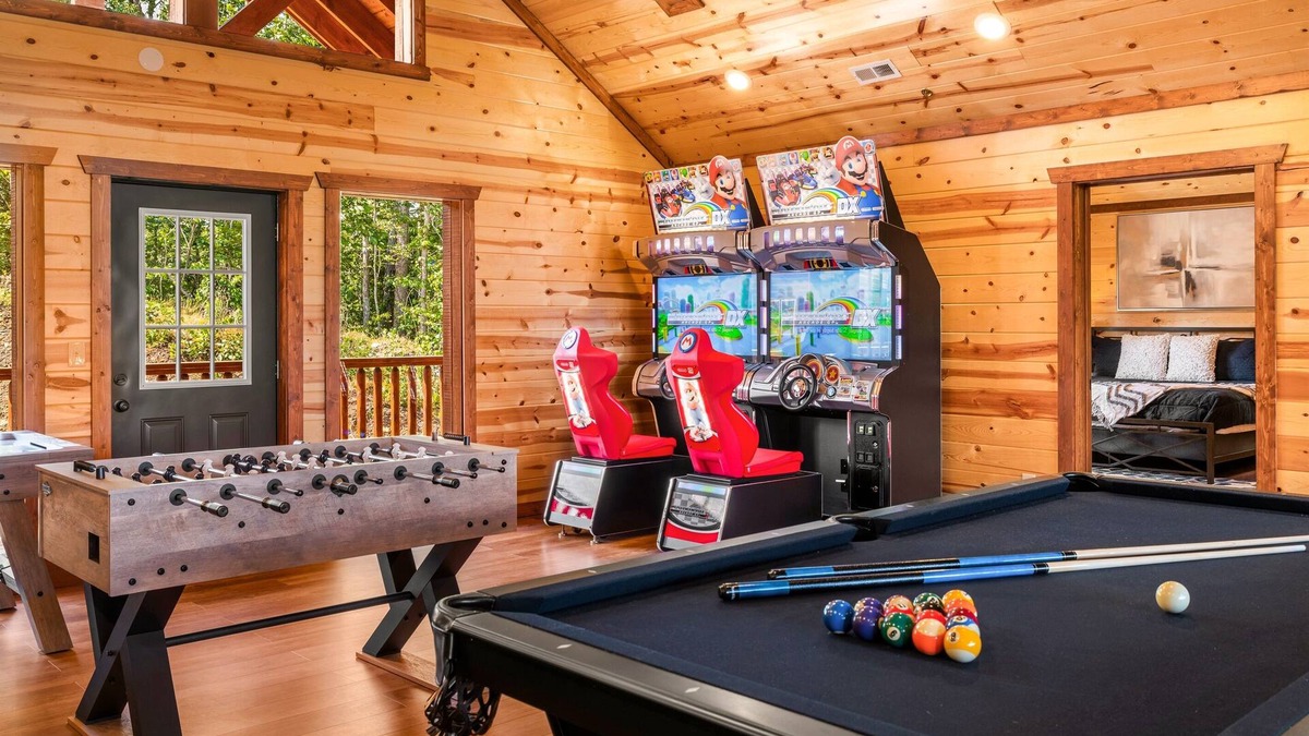Sevierville Cabin | NEW 8BR Cabin | Heated Pool, Hot Tub, Views