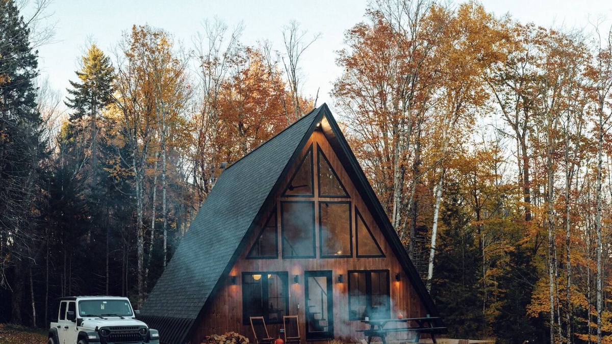 Stratton House | NEW A-frame just minutes away from Stratton and Mount Snow Ski Areas