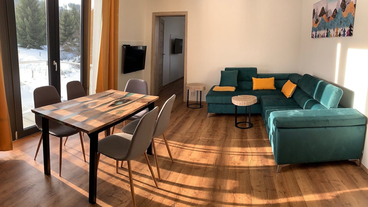 Abertamy Apartment | New and clean appartment 5min from the ski resort, forest nad nature