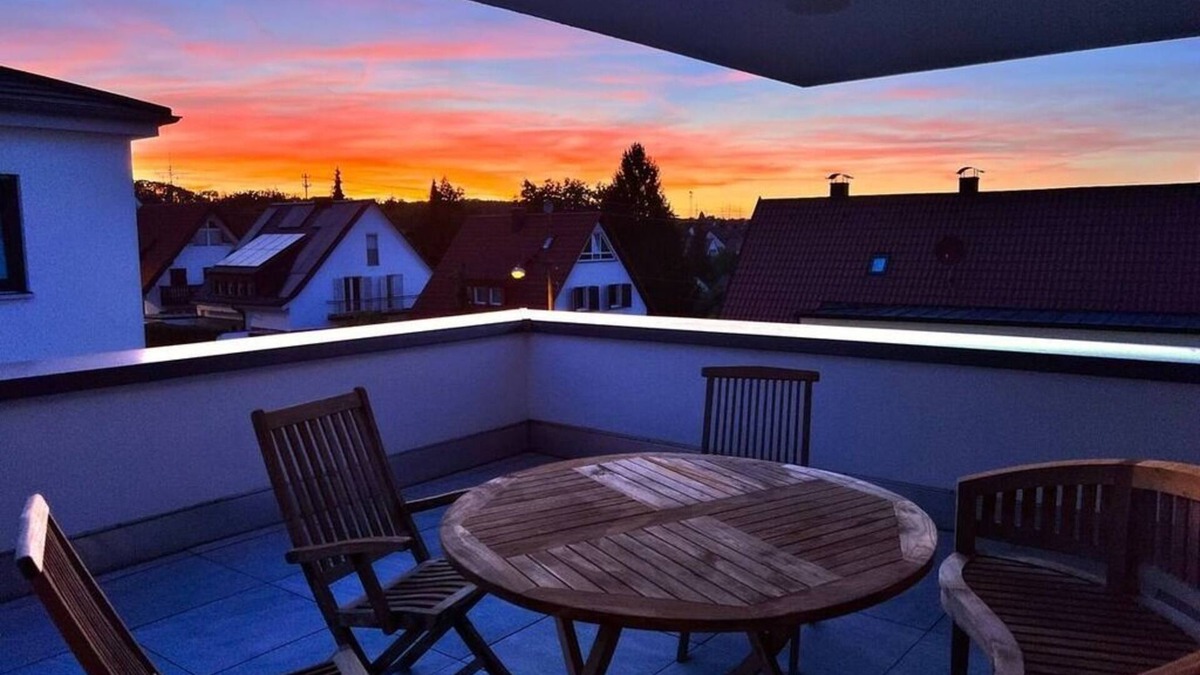 Ludwigsburg Apartment | New baroque penthouse blue