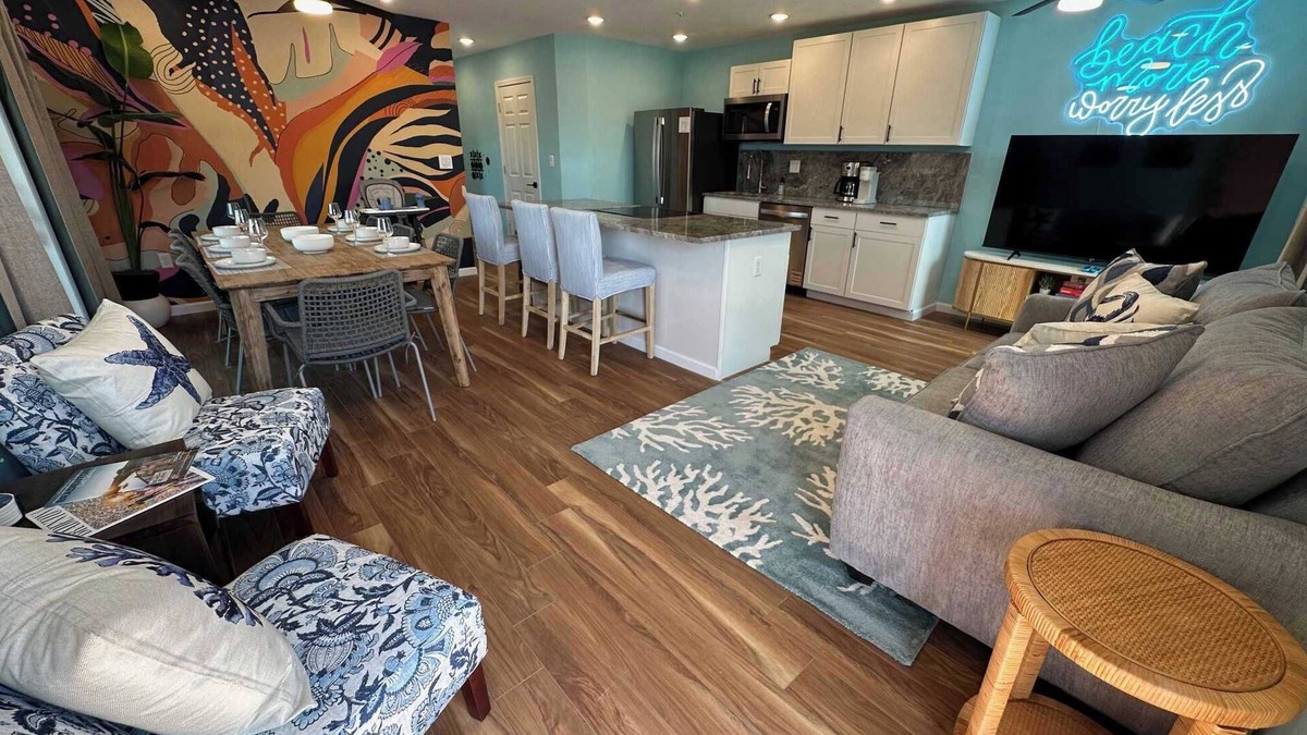 South Bradenton Condo | *NEW* Beach More Worry Less - 4bed 2 bath Sleeps 8
