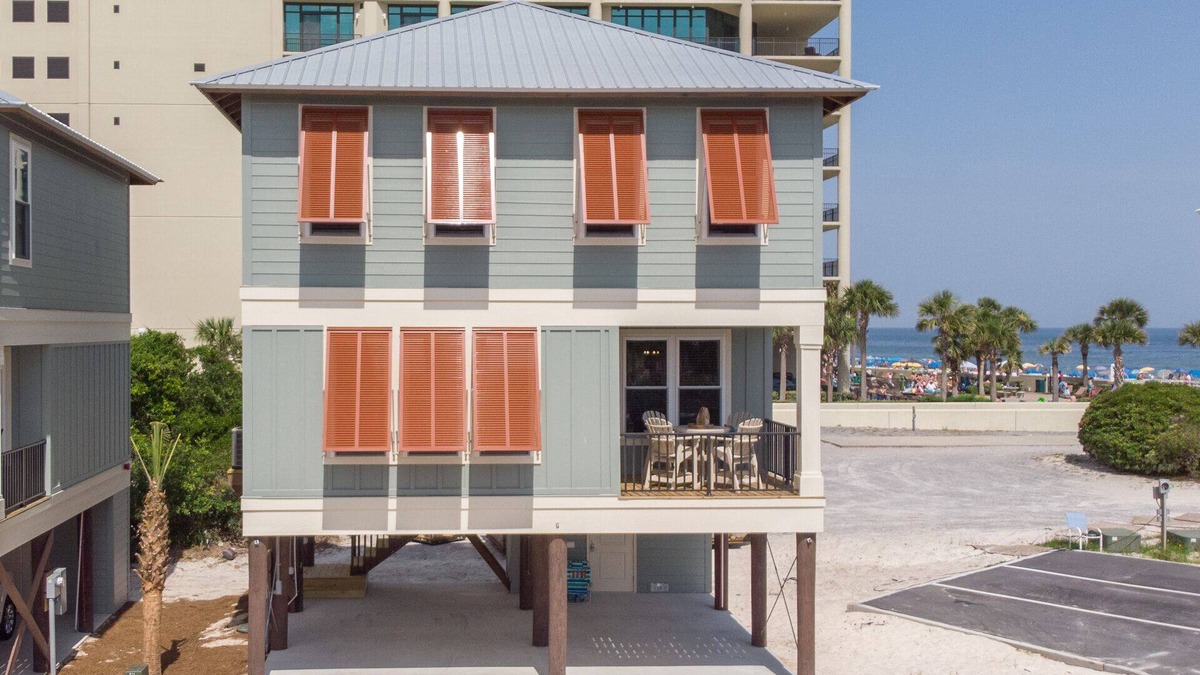 Orange Beach House | New Beachside Cottage 2BR-3BA. Now booking for FALL!