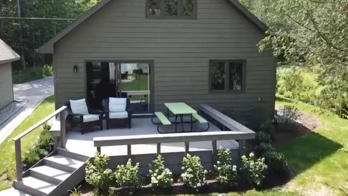 Cheboygan Cottage | New! Beautiful Mullett Lake three bedroom cottage