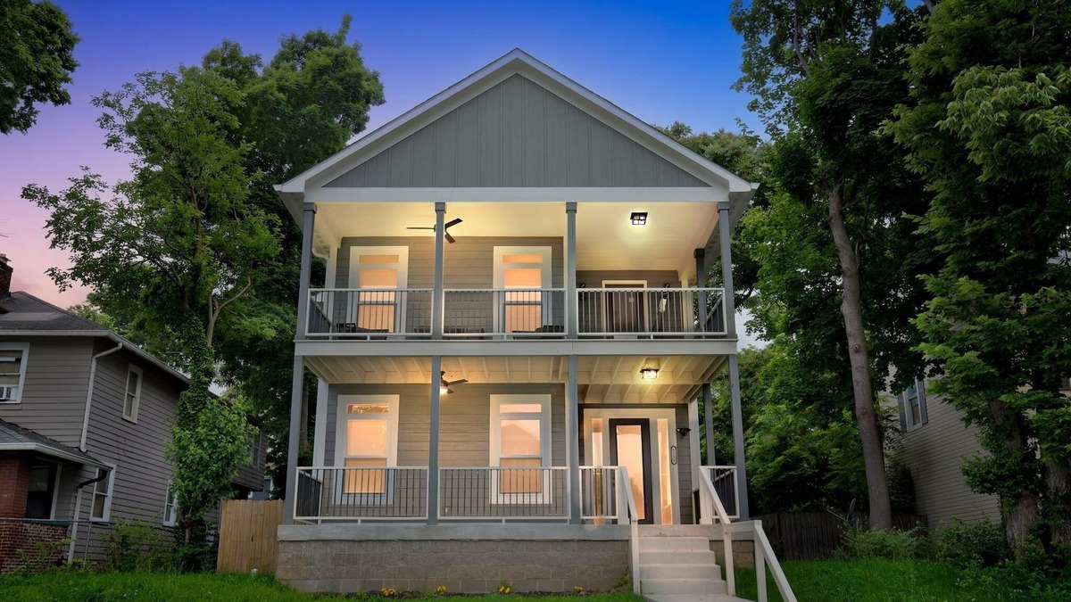 Mapleton/Fall Creek House | NEW! Brand-New 4BR | Unique Design Near Downtown Indy