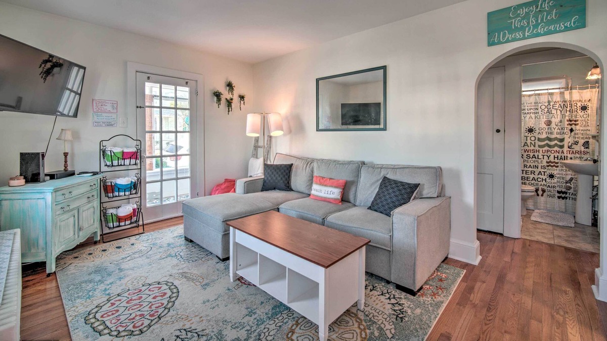 North End Cottage | NEW! Bright Ocean City Cottage - Half-Mi to Beach!