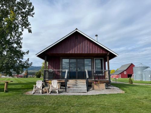 Somers Ski Chalet | New Cabin with Spectacular Views of Flathead Lake.