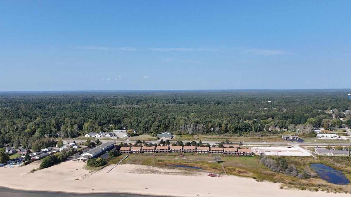 Oscoda Condo | New! Carpe Diem 365 - Very Cute Lakefront Condo with Private Beach!