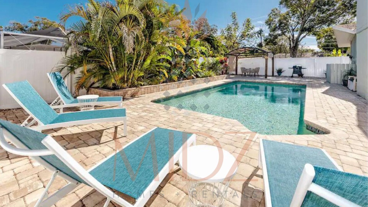 Walsingham House | NEW! Centrally Located & Spacious Pool Home|3BD/2BA