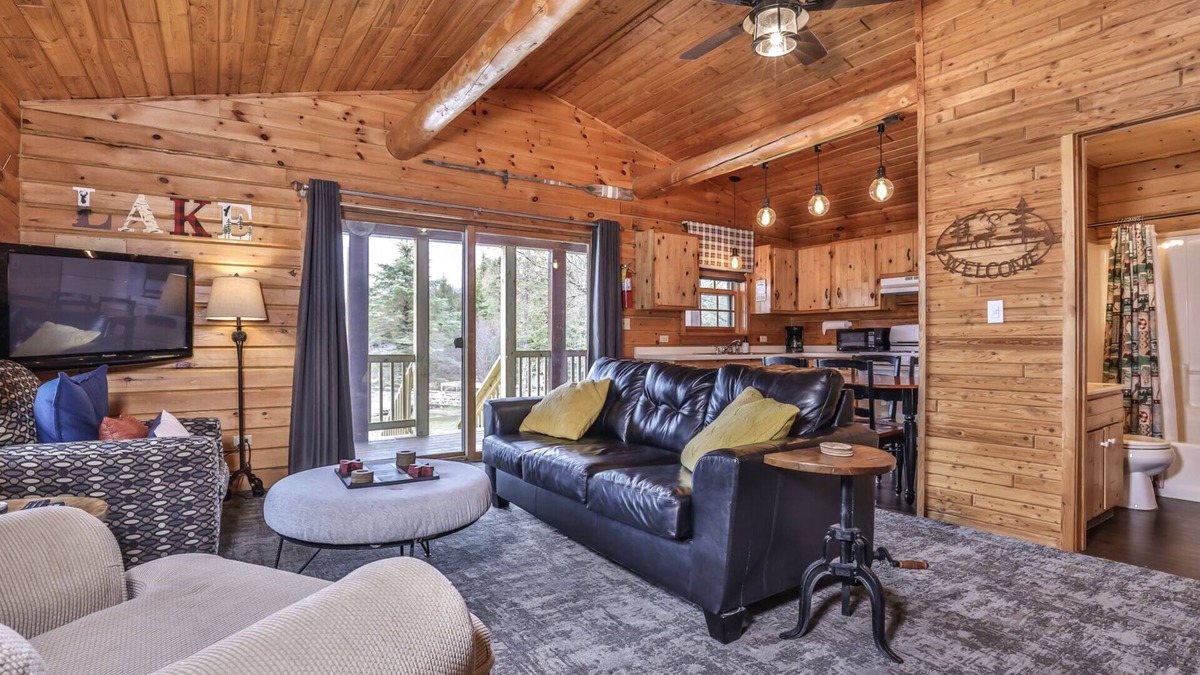 Watersmeet Cabin | NEW! Charming cabin on Cisco Chain of Lakes