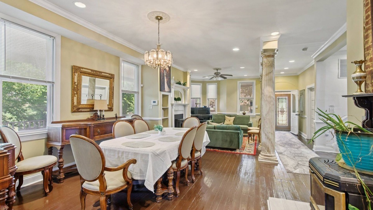 Irvington House | NEW! Charming Victorian Home with Porch & Large Yard
