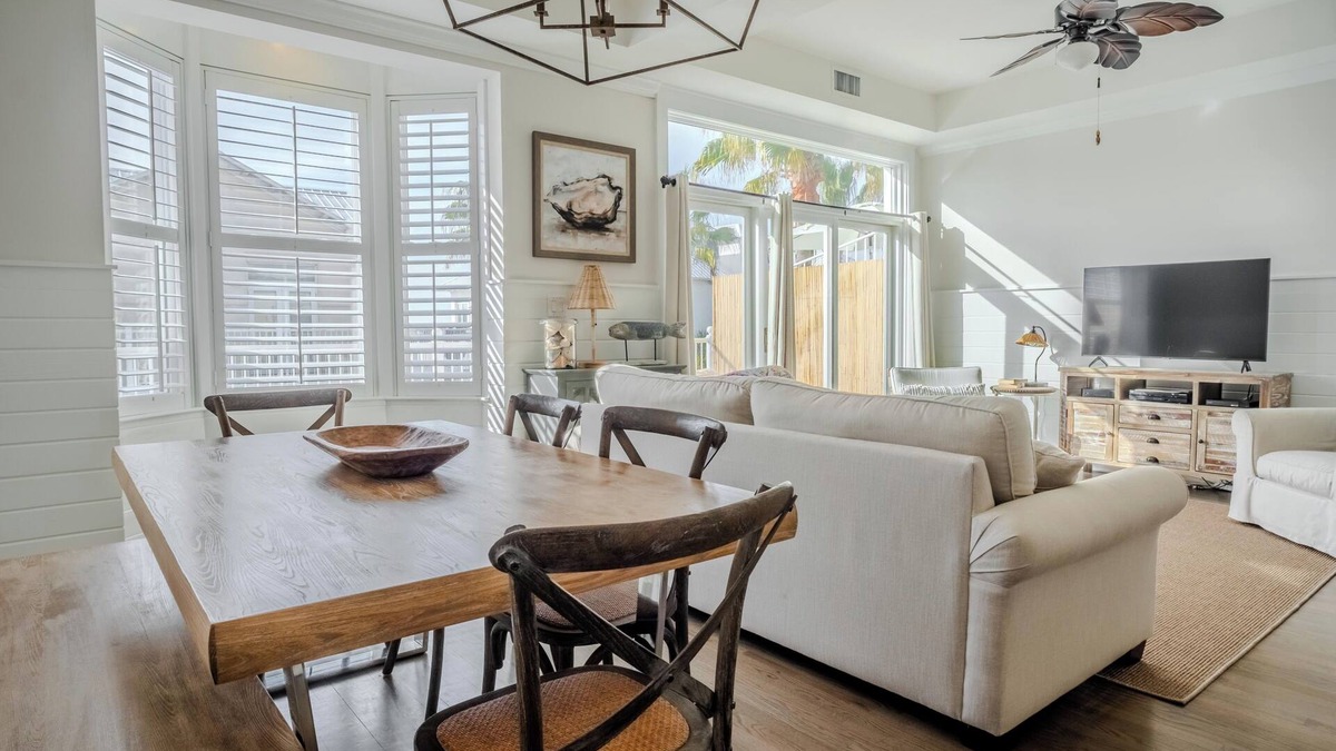Sunnyside Condo | NEW! Coastal Chic 2BR Condo in Carillon. Pools, Pickleball, Beach Chairs & Wagon