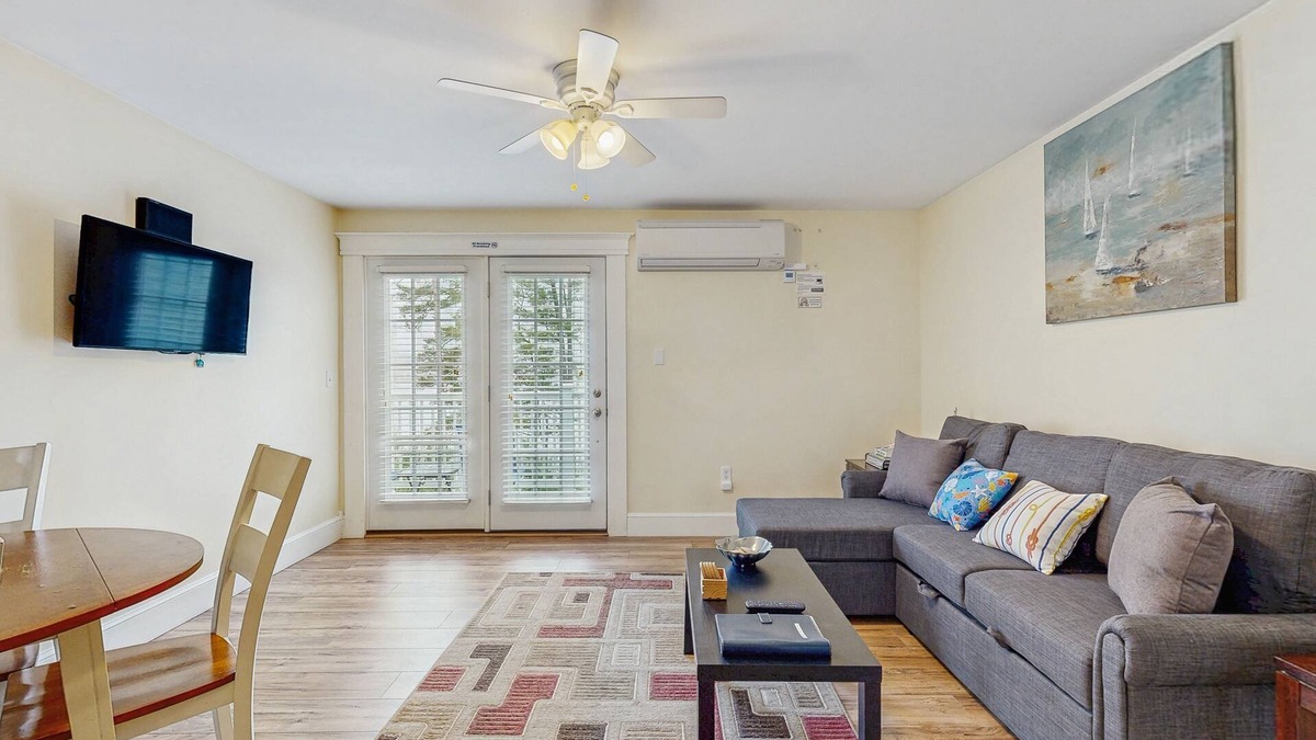 Edgecomb Condo | New Condo w/Water-View Deck in Edgecomb's Sheepscot Harbour Resort