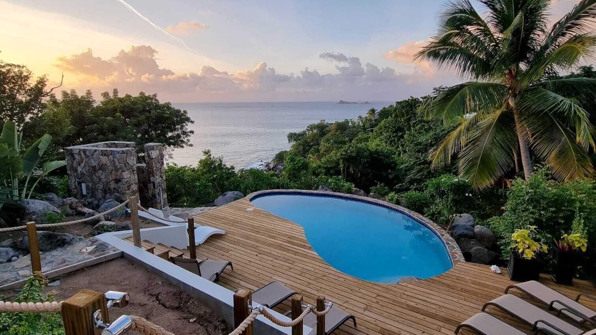 Virgin Gorda House | New Construction Oceanfront Home/Pool Private Walk To Beach