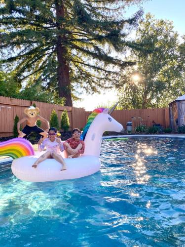 Citrus Heights House | NEW cozy beautiful house with pool and hot tub