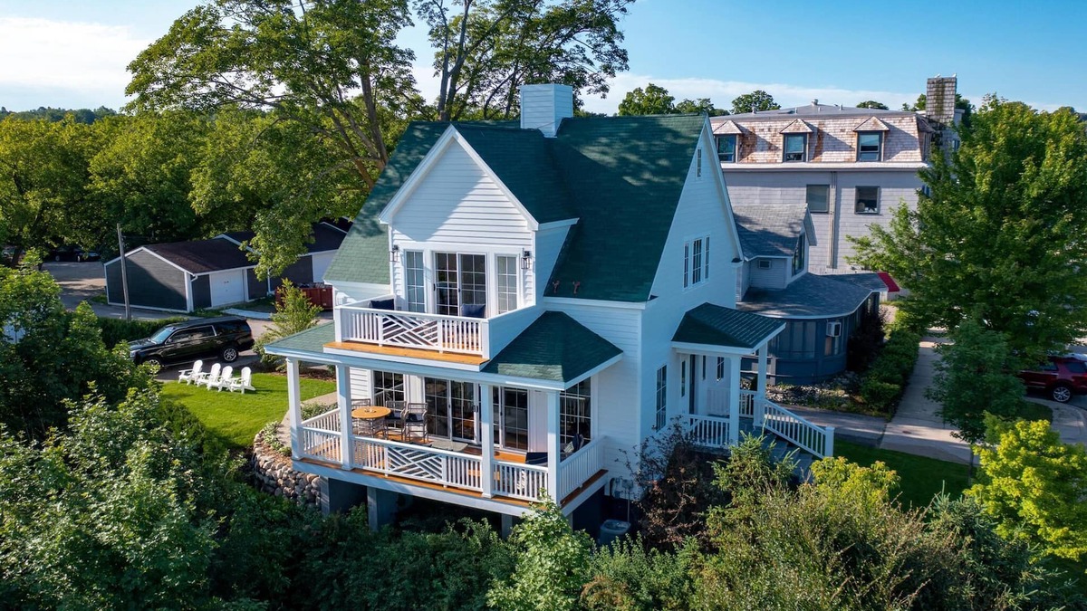 Petoskey House | New Downtown Petoskey Custom Home.