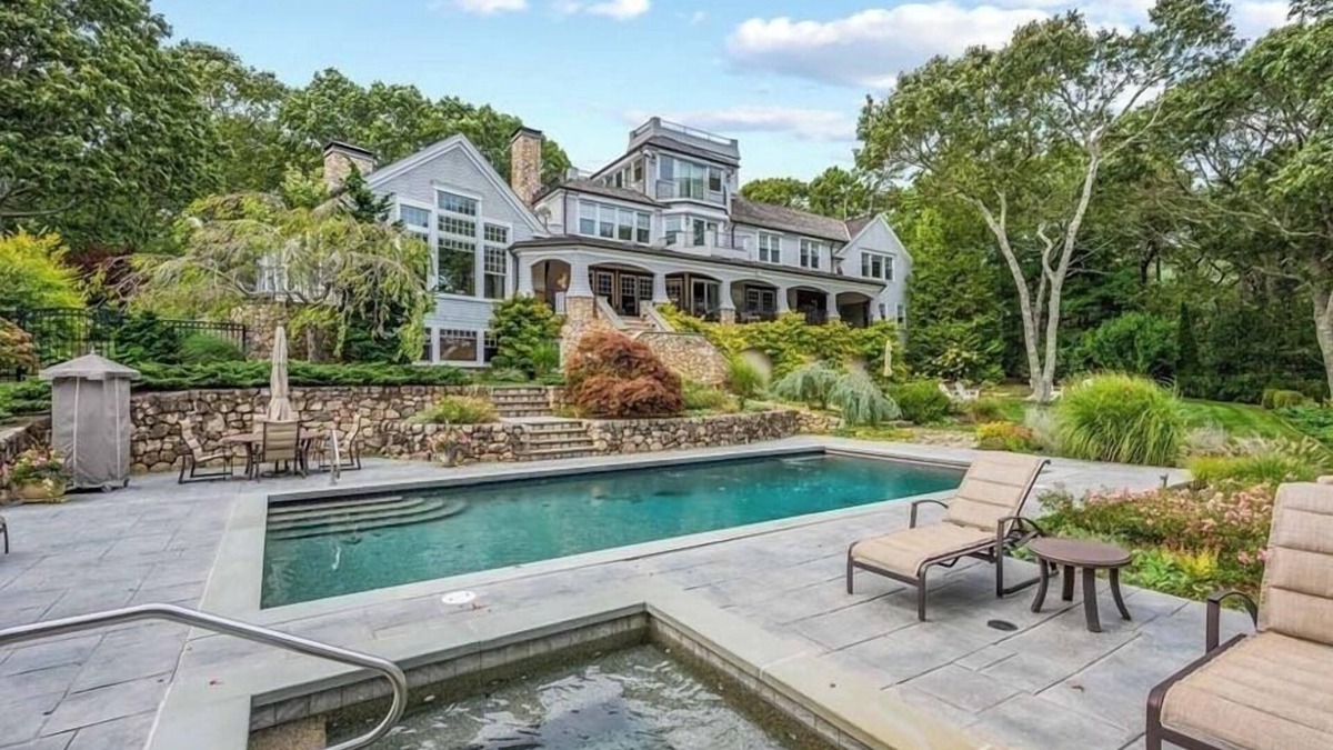 Osterville House | NEW for 2025! Views of Cotuit Bay, pool, dock, beach area & hot tub RPMS156