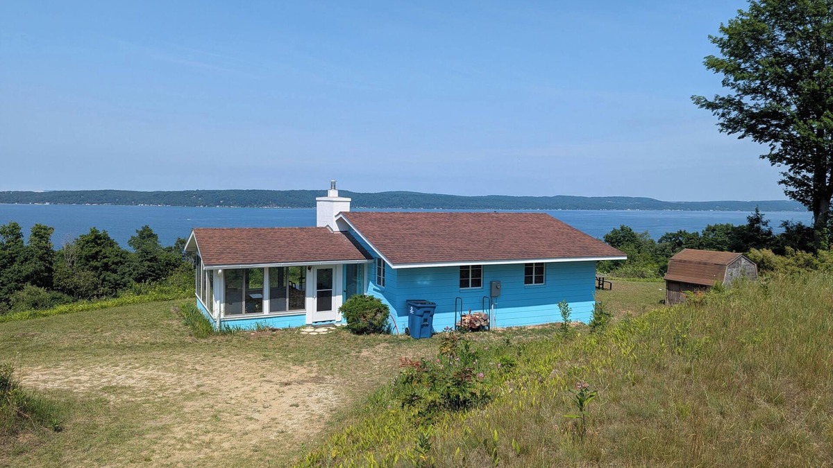 Frankfort Cottage | New! Hill Hideaway - Secluded and Peaceful with Incredible Lakeviews!