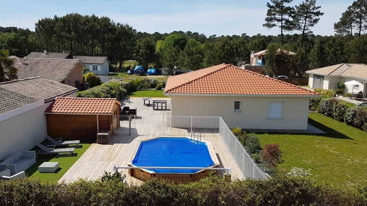 Cazaux House | New house 140m2 Bassin d'Arcachon near LAKE, OCEAN, BEACH opposite CAP FERRET