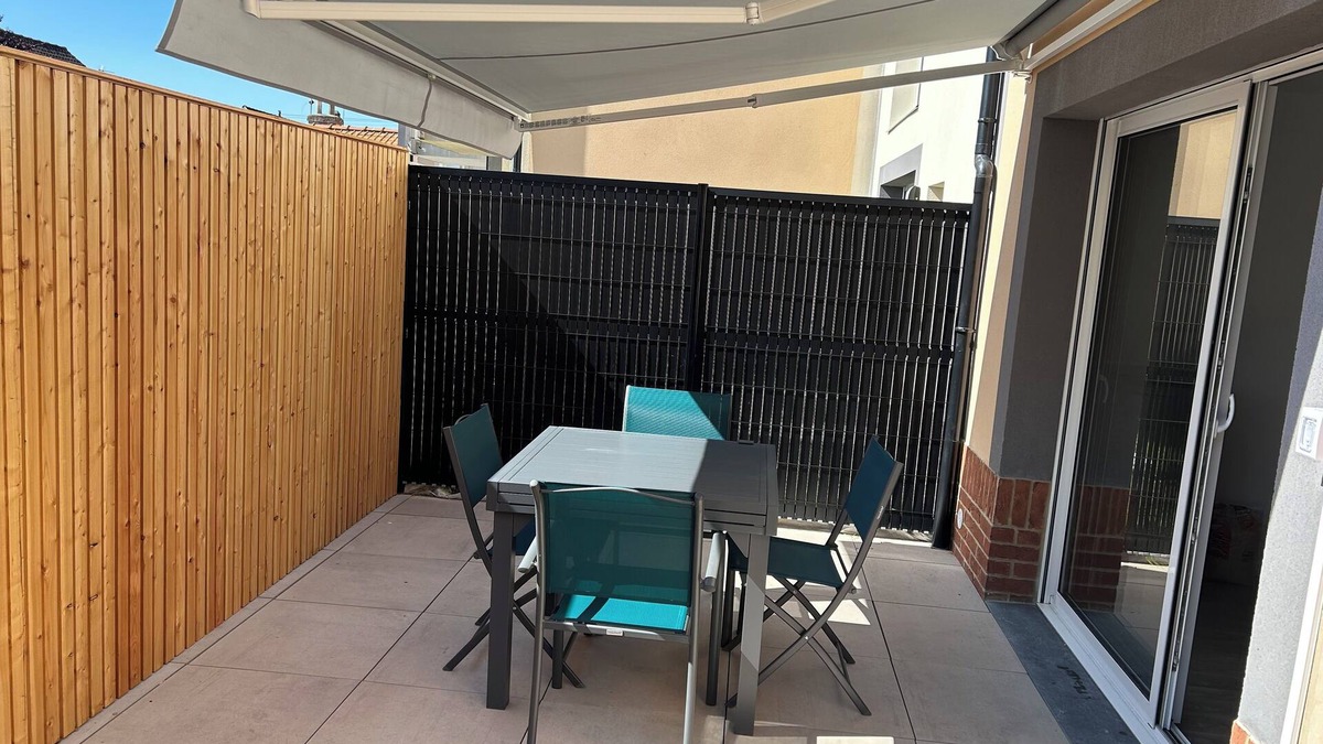 Stella-Plage Apartment | New house with large terrace in Stella-Plage