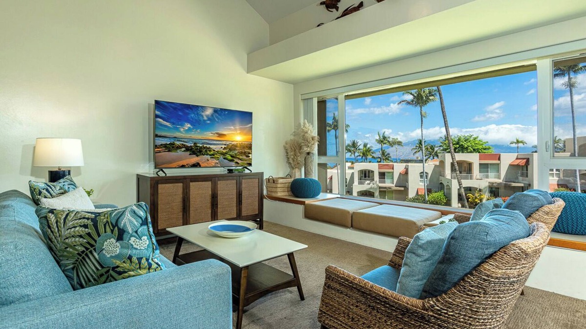 Wailea Condo | New! Intro Rates! Beautifully Updated Oceanview Luxury Condo in Wailea | PAW1002