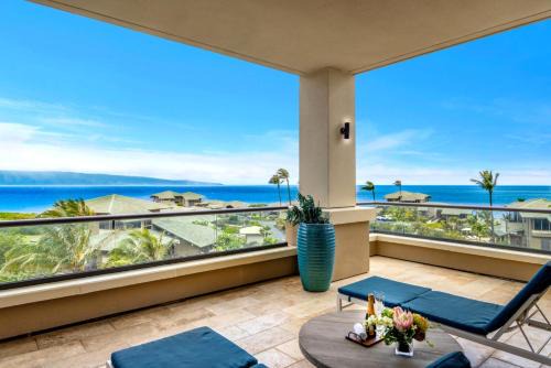 Montage Kapalua Bay Apartment | NEW KBM Resorts FREE CAR Hale Nalu At Montage Kapalua Bay Sleeps 10 Oceanfront 3-Bedroom Condo with Daily Housekeeping Spa MON-6302