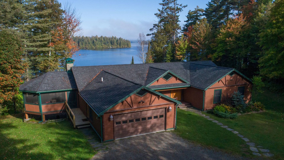 Tupper Lake House | New Lakefront Upper Saranac Lake Home, Winter or Summer, Sleeps Up To 20!