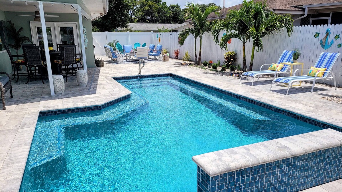 Largo House | *NEW LISTING and NEW POOL* Walk or Bike To Indian Rocks Beach.