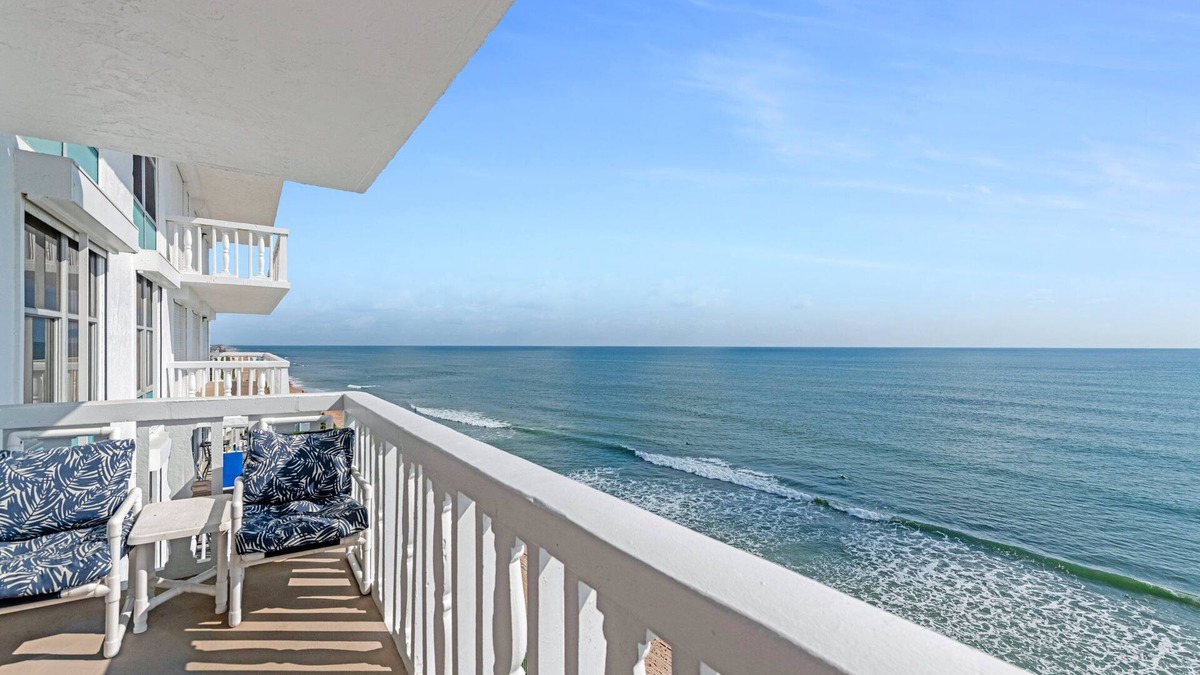 Aquarius Oceanfront Condo | New listing! Direct oceanfront condo with private balcony overlooking the pool and beach