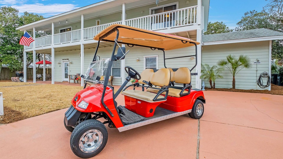 Frangista Beach House | ★ New Listing Discount! + Steps 2 Private Beach + Private Pool + Golf Cart Incl★