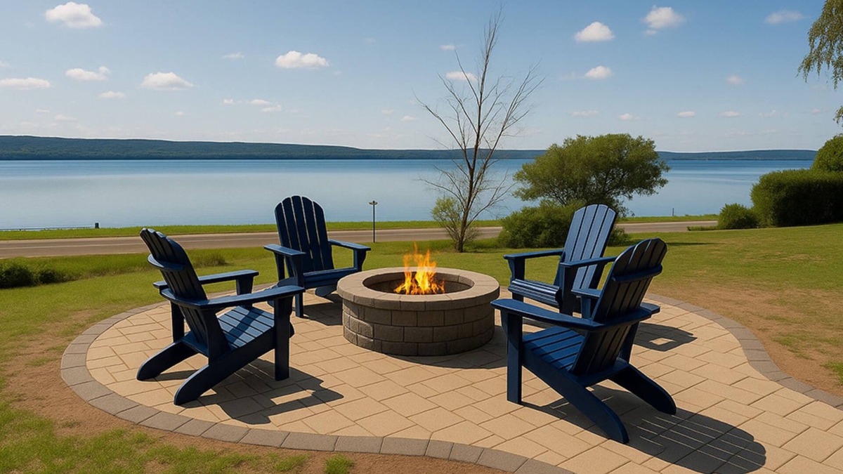 Lake Township Cottage | New Listing! Modern Luxury New Build Cottage on Crystal Lake
