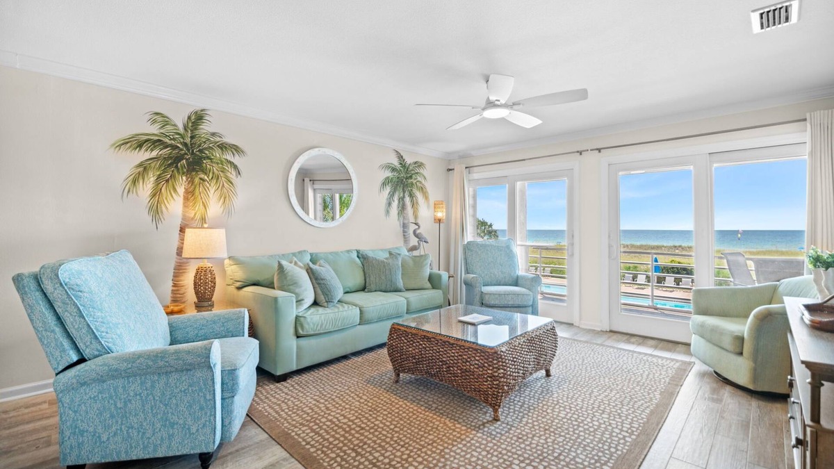 Ono Island Condo | NEW Listing! Needle Rush Point B21 - Beachfront View - NO HASSLE CHECK OUT
